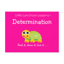 Little Lunchbox Lessons - Determination postcards by creatingmybestlife Little Lunchbox Lessons - Determination postcards
