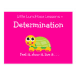 Little Lunchbox Lessons - Determination Postcard
