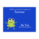 Little Lunchbox Lessons - Fairness postcards