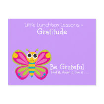 Little Lunchbox Lessons - Gratitude postcards by creatingmybestlife Little Lunchbox Lessons - Gratitude postcards