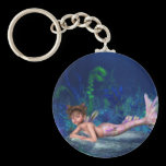 Little Maggie Mermaid Girl keychains