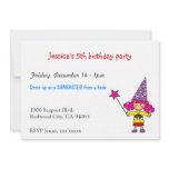 Little magician birthday party custom announcements