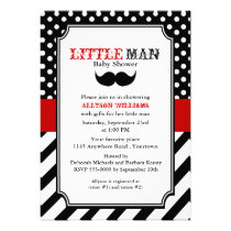 Little Man Baby Shower invitations