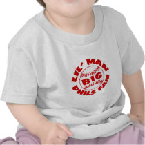 Little Man BIG Phils Fan t-shirts by littlemanbigfan Little Man BIG Phils Fan t-shirts