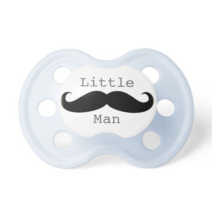 Little Man Mustache | Custom Baby Pacifier