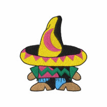 Little Man with Sombrero embroidered shirts by ZazzleEmbroidery Little Man with Sombrero embroidered shirts