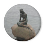 Little Mermaid Copenhagen Fridge Magnet