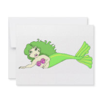 Little Mermaid Personalized Invitation