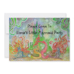 Little Mermaid Invitation