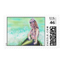 Little Mermaid Postage postage by katerinaart Little Mermaid Postage postage