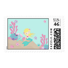 Little Mermaid Stamp Blonde
