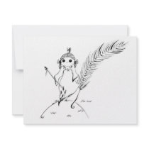 Little Miss Archer Personalized Invitations