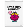 Little Miss Birthday Classic 1 Greeting Cards
