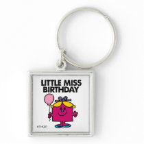 Little Miss Birthday Classic 1 Key Chains