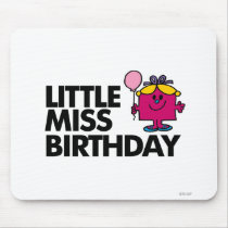 Little Miss Birthday Classic 2 Mousepads