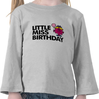 little miss birthday shirt