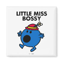 Little Miss Bossy Classic 2 Refrigerator Magnets