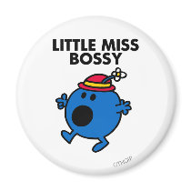 Little Miss Bossy Classic 2 Refrigerator Magnet