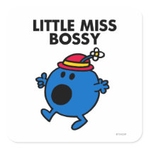 Little Miss Bossy Classic 2 Sticker