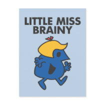 Little Miss Brainy Classic 1 Post Card