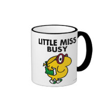 Little Miss Busy Classic Mugs