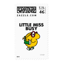 Little Miss Busy Classic Stamp