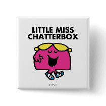 Little Miss Chatterbox Classic 1 Pin