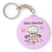 Little Miss Chef Personalize Keychains