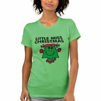 Little Miss Christmas Classic Tee Shirt