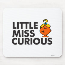 Little Miss Curious Classic Mousepad