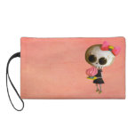 Little Miss Death with Cupcake Wristlet