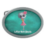 Little Miss Death with Halloween Ice Cream Belt Buckle