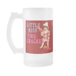 Little Miss Firecracker Vintage Americana Coffee Mugs