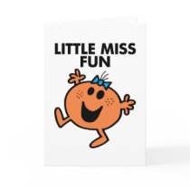 Little Miss Fun Classic 2 Greeting Cards