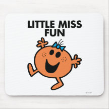 Little Miss Fun Classic 2 Mousepad