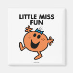 Little Miss Fun Classic 2 Refrigerator Magnets