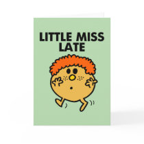 Little Miss Late Classic Cards