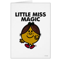Little Miss Magic Classic Greeting Cards