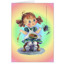 LITTLE MISS MUFFET by SHARON SHARPE cards