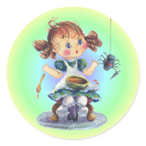 LITTLE MISS MUFFET by SHARON SHARPE stickers