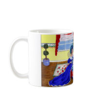 Little Miss Muffet mug by SherryHolderHunt Little Miss Muffet mug
