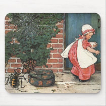 Little Miss Muffet w Spider; Jessie Willcox Smith Mouse Pads