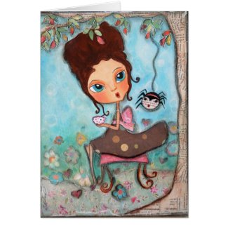 Little Miss Muffett card