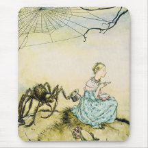 Little Miss Muffit Mousepads
