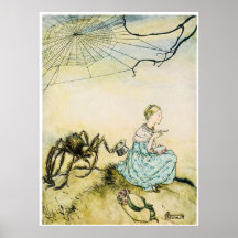 Little Miss Muffit Print