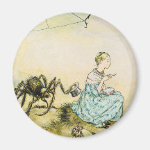 Little Miss Muffit Refrigerator Magnet