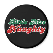 Little Miss Naughty magnets by BoogieMonst Little Miss Naughty magnets