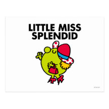 Little Miss Splendid Classic Post Card