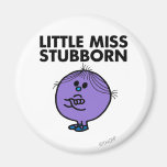 Little Miss Stubborn Classic Fridge Magnets