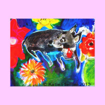Little Miss Sunshine Dog Chihuahua canvas prints